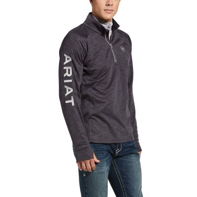 Ariat Tek Team Koyu Mor Sweatshirt Erkek (17633-937)